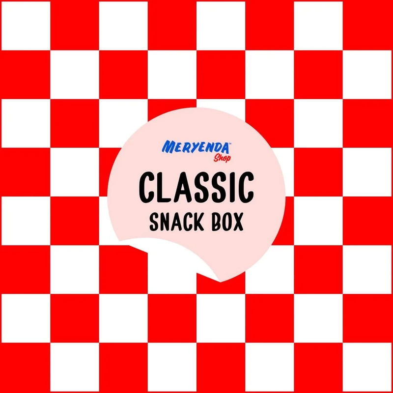 Meryenda Shop™ Classic Snack Box Label