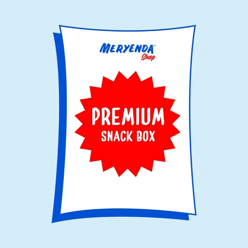 Meryenda Shop™ Premium Snack Box Label